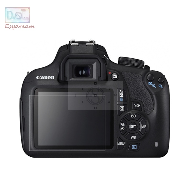 BROTECT 2 Stuks Antireflecterende Beschermfolie voor Canon EOS 2000D Anti-Glare Screen Protector, Mat, Ontspiegelend