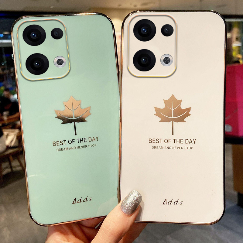 New Phone case OPPO Reno13 Pro Reno13 F Back cover Screen Dustproof and Anti Drop Maple Leaf Shape For OPPO Reno 13F 13 Pro case.