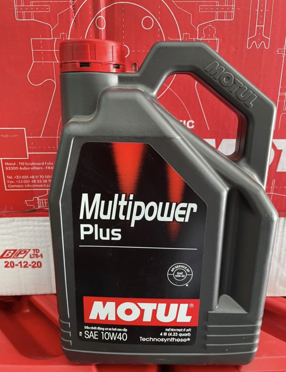 (Hàng chính hãng ) Dầu Nhớt Motul MultiPower Plus 10w40 4 lít