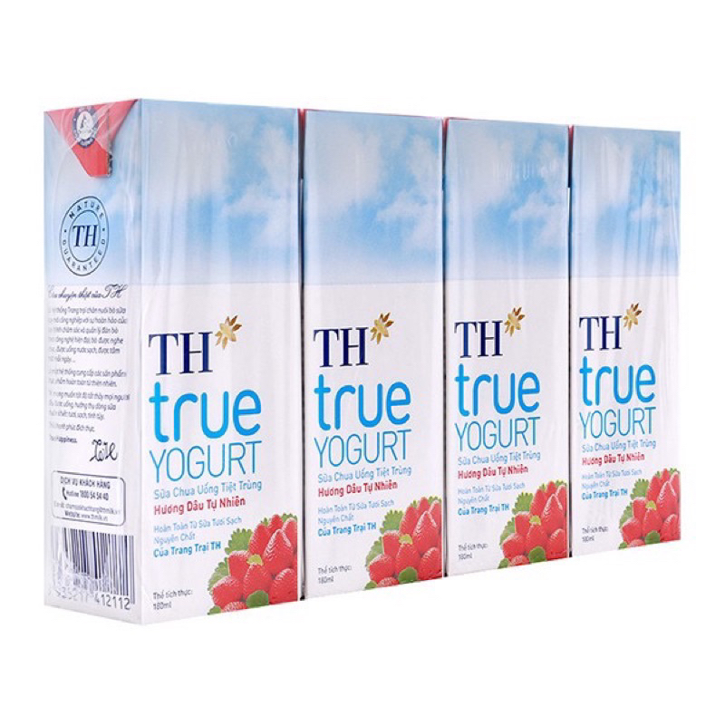 Sữa Chua Uống TH True Yogurt 180ml