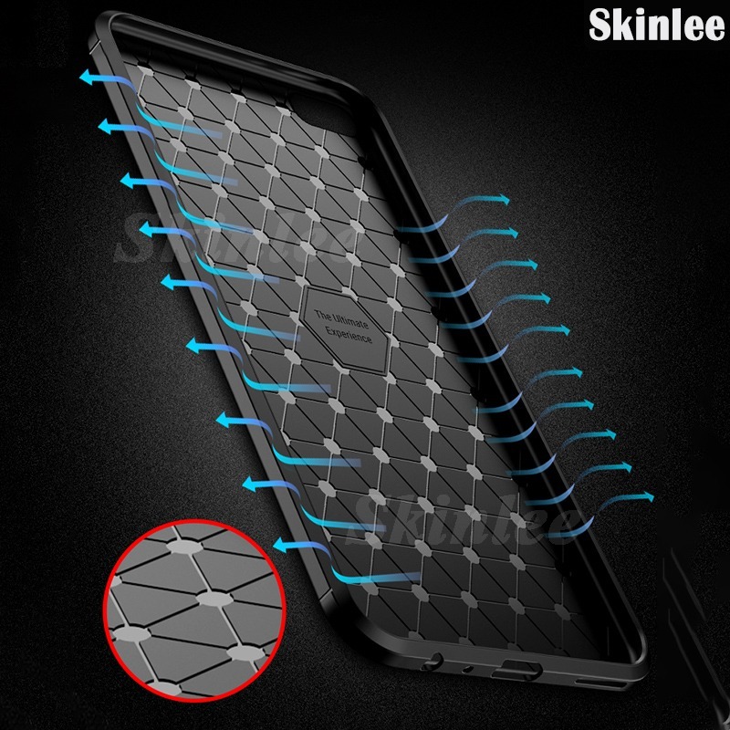 Phone case For Redmi Note 14 Back cover Carbon Leather soft silicon Shockproof cover For Redmi Note 14 Cover cases.