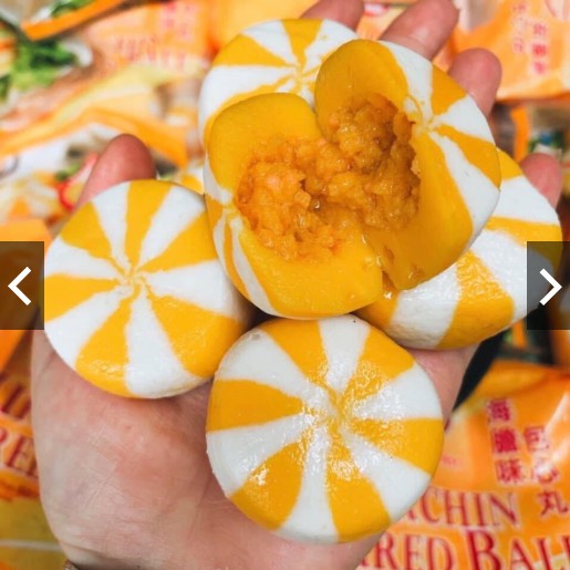 [Samy Food] [SHIP 2H HCM] Bánh Bao Trứng Cá Nhím CB Malaysia