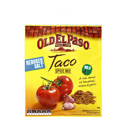 GIA VỊ TACO ÍT MUỐI OLDELPASO 30G