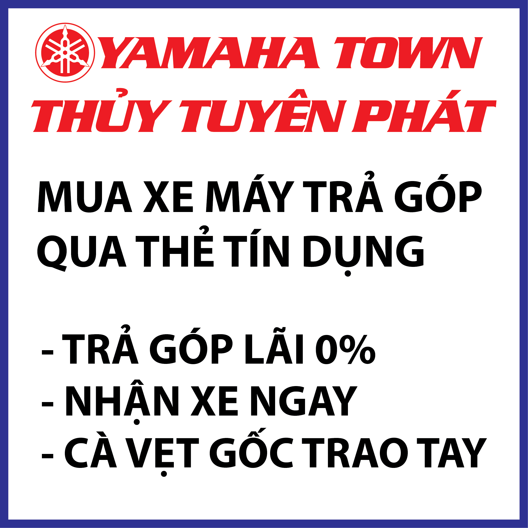 Phiếu mua trả góp xe máy
