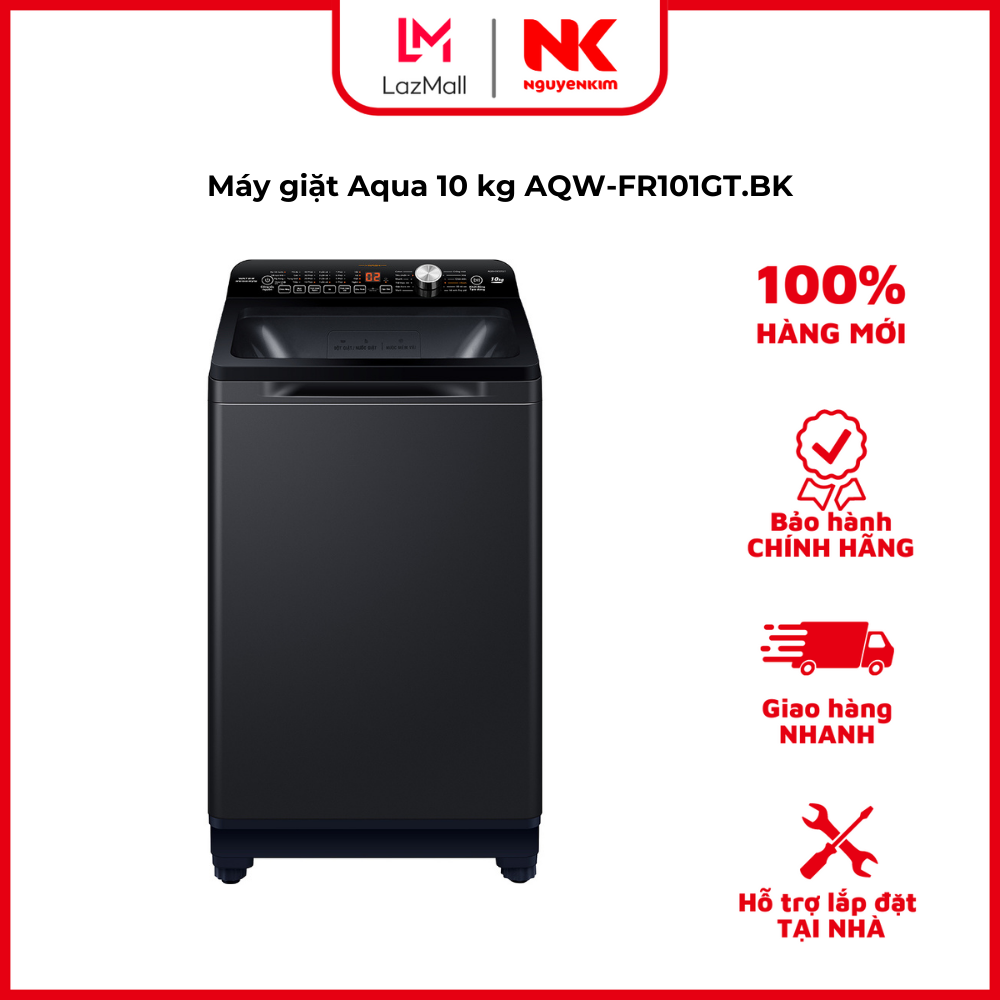 Máy giặt Aqua 10 kg AQW-FR101GT.BK
