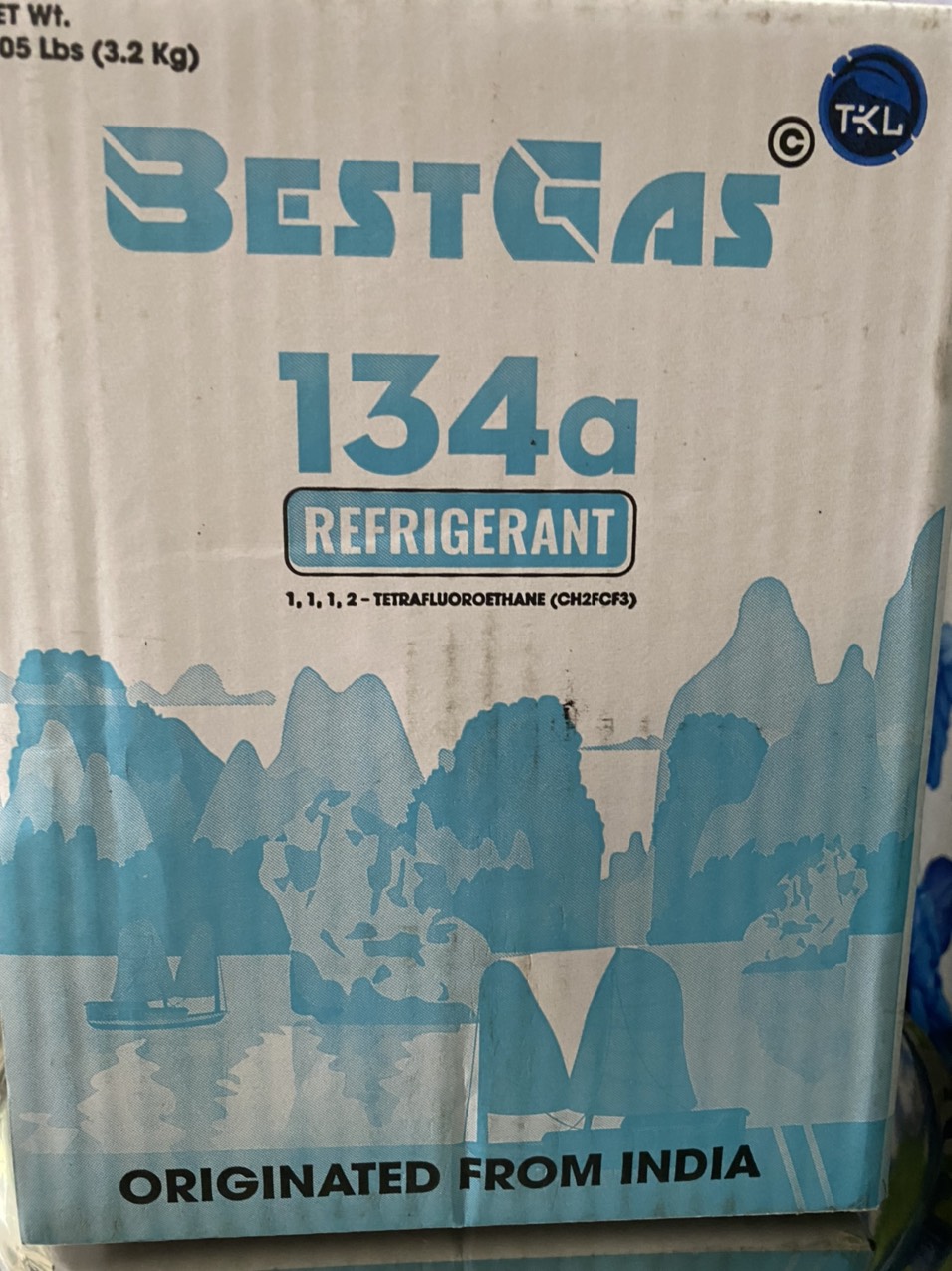 [HCM][Có sẵn] Gas lạnh R134 BESTGAS Bình 3.2kg