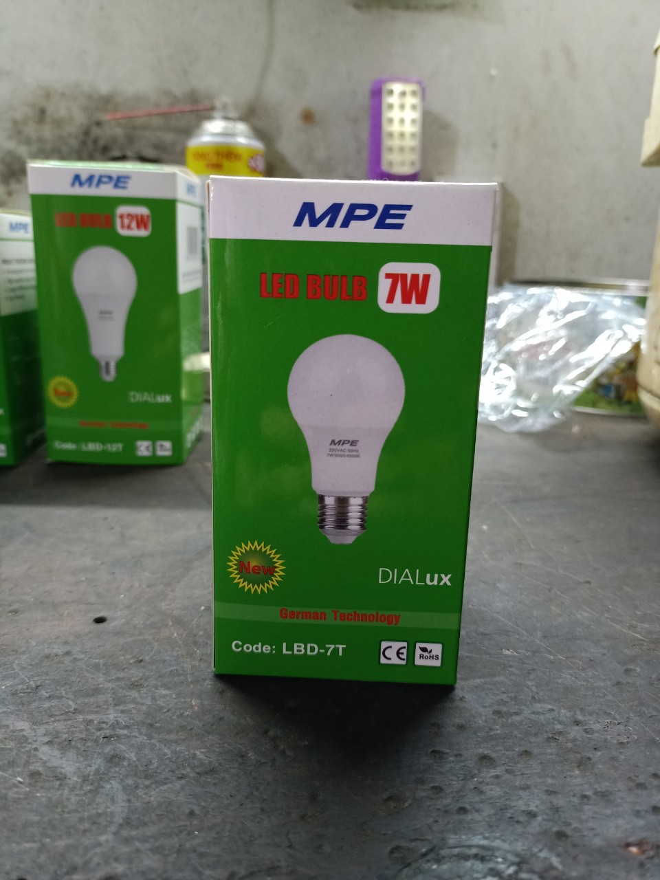 Bóng đèn led buld mpe 7w - lbd7