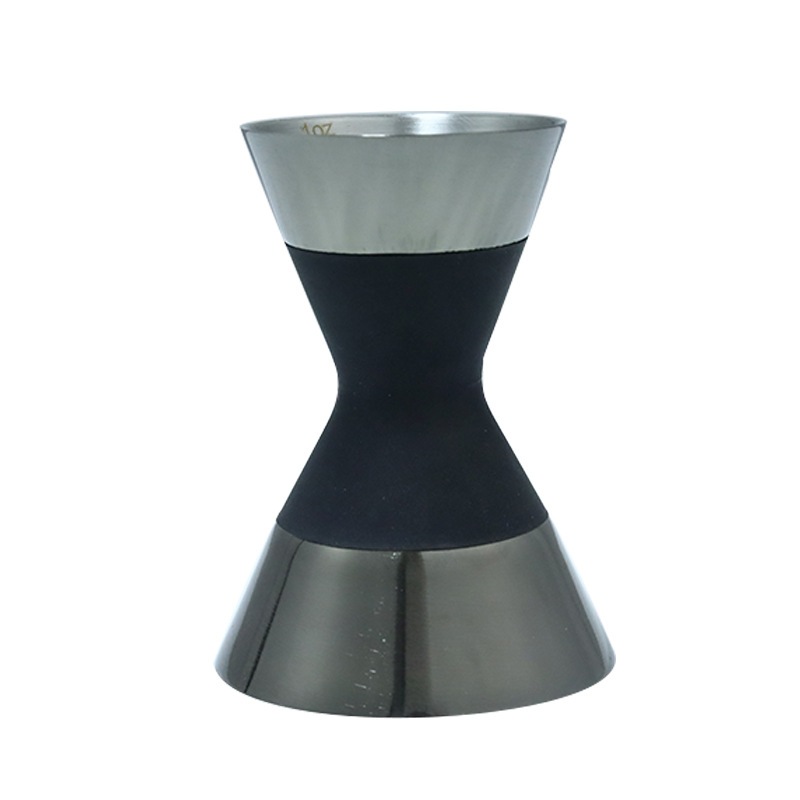 Oxo Jigger 30/45ml - Jigger inox 304 đai cao su 30/45ml  Dụng cụ bartender