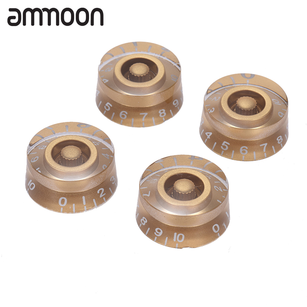 4PCS Speed Volume Tone Control Knobs for Gibson Les Paul Guitar Replacement Electric Guitar Parts