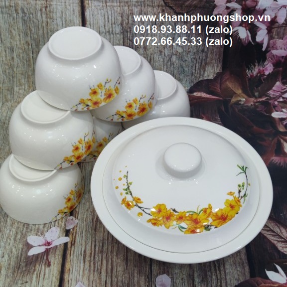 [HCM]bộ chén sứ ăn cơm - chén sứ ăn cơm