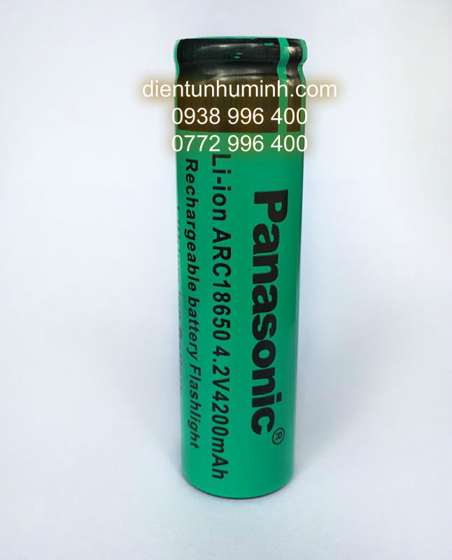 Pin sạc 3.7V  4.2V ARC18650 4200mAh ( Đầu Bằng) Cao Cấp