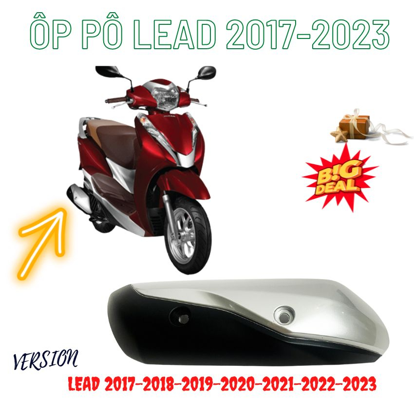 Ốp pô của xe Lead 2017-2023 ( lắp đặt như zin)