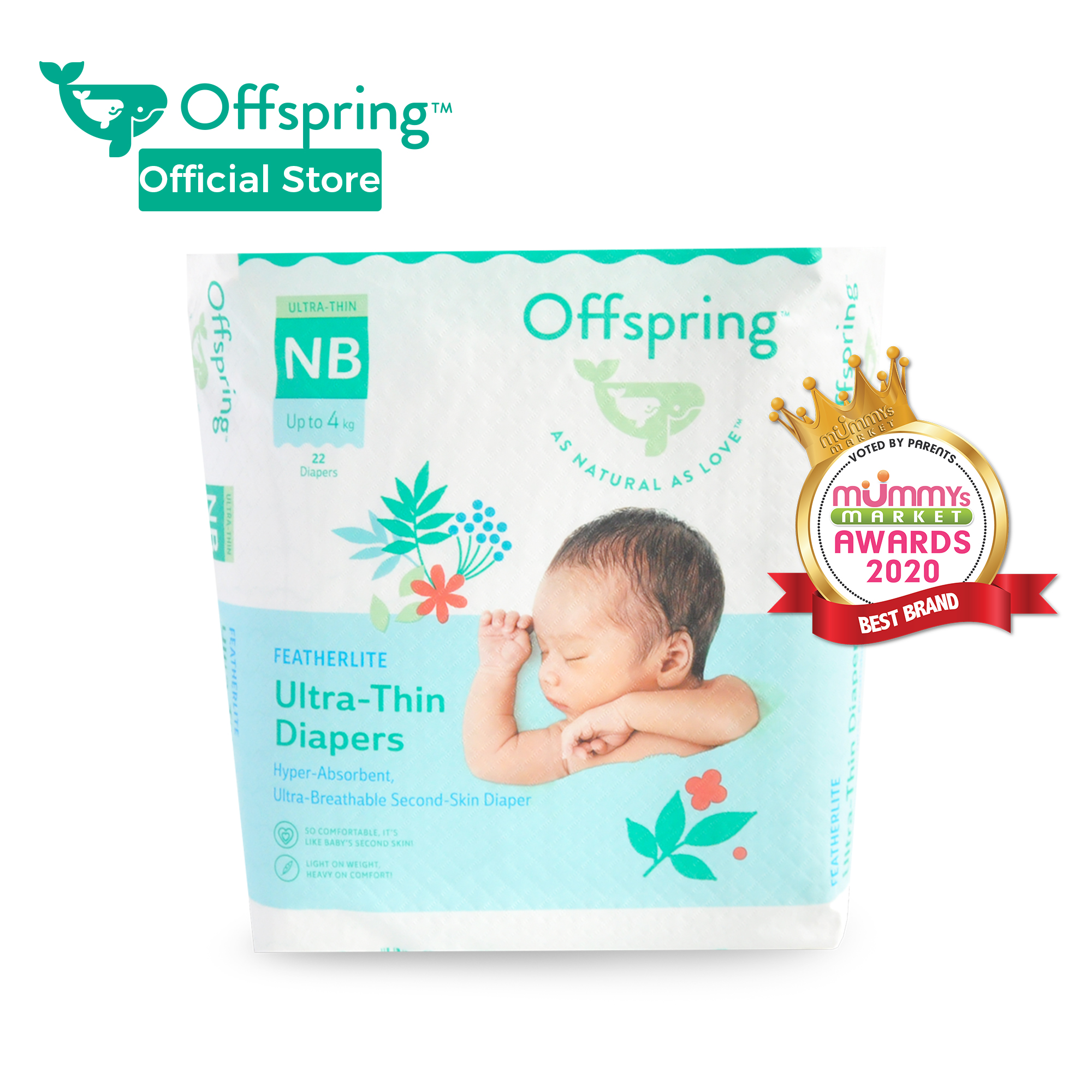 Top 10 Diaper Brands voted by mothers in Singapore