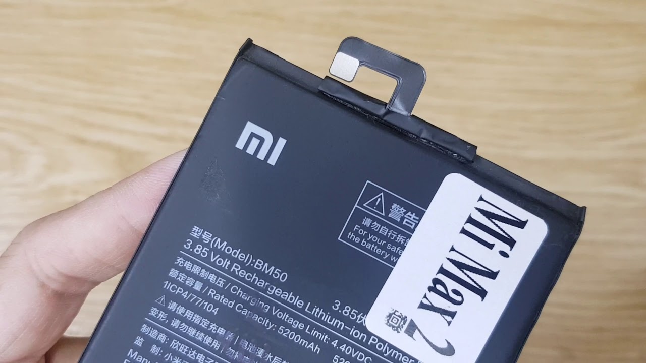 [Chuẩn zin] Pin Xiaomi Mi Max 2 (BM50) / 5300mah bảo hành đổi mới
