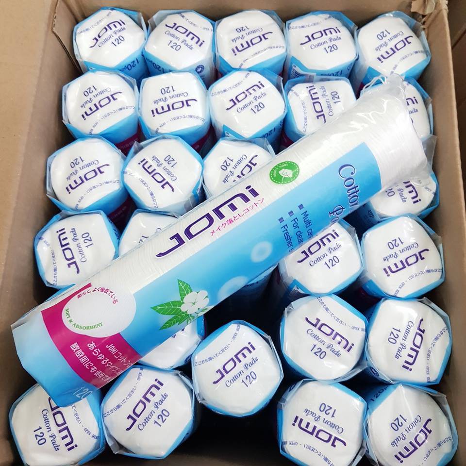 Combo 2 Gói Bông Tẩy Trang Jomi 120 Miếng