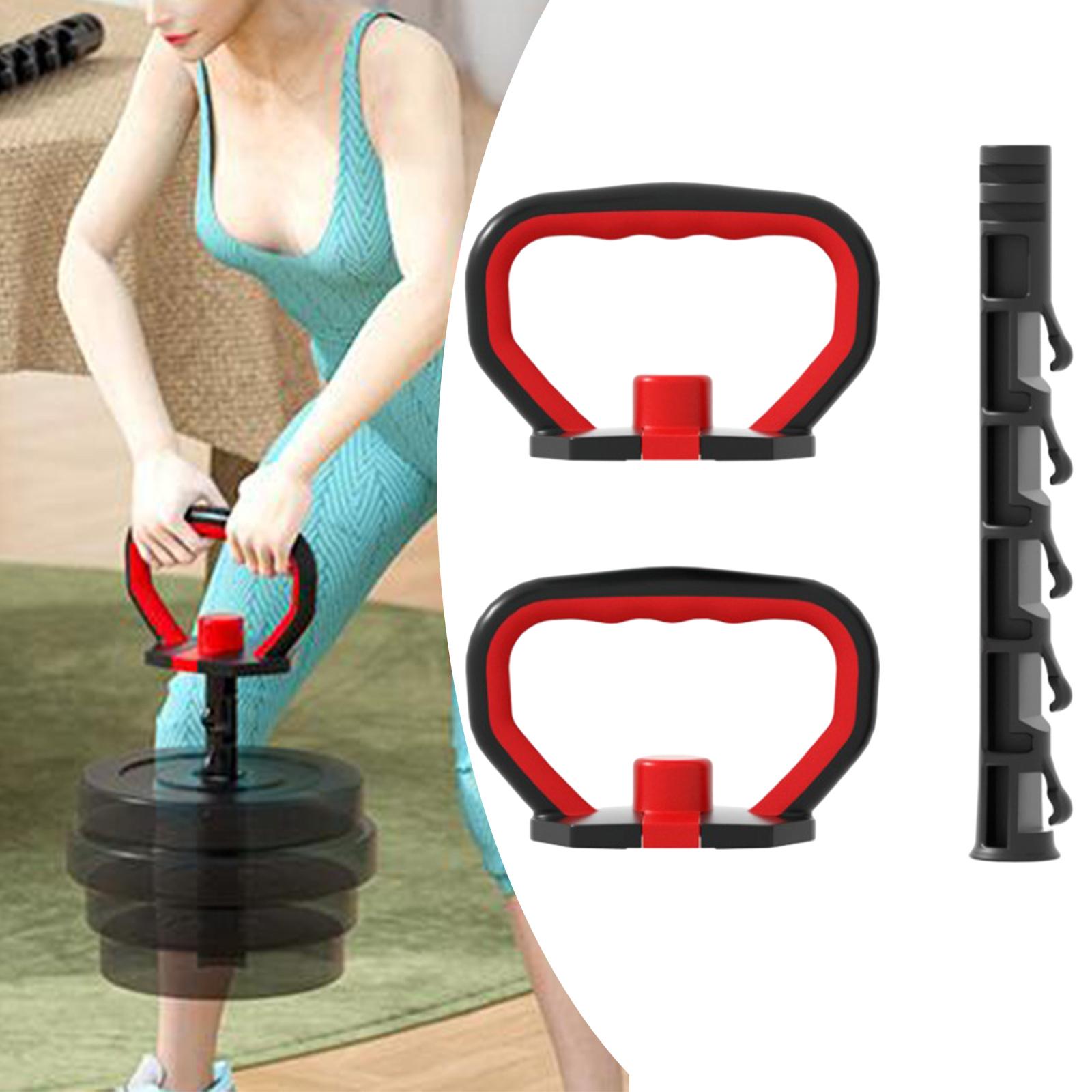 Baoblaze Adjustable Kettlebell Handle Exercise Fitness Strength Training