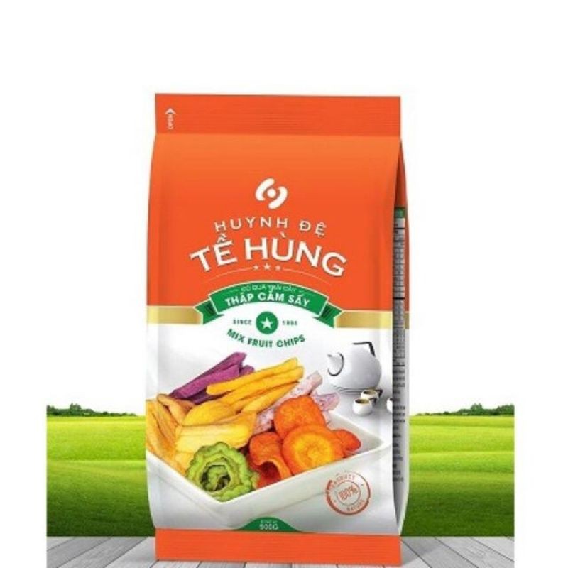 Gói 500G Thập Cẩm Sấy Huynh Đệ Tề Hùng