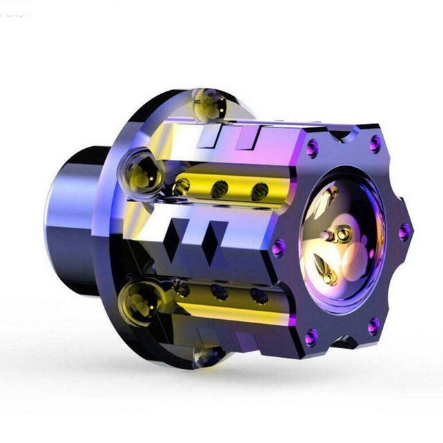 Xuming Ready Stock Universal CNC Key Bit Hexagon Key Tip Fan Key Holder Motorcycle Keychain Key Modification Key Handle DIY Key Burnt Titanium，Key Bit Hexagon Key TIP CAN