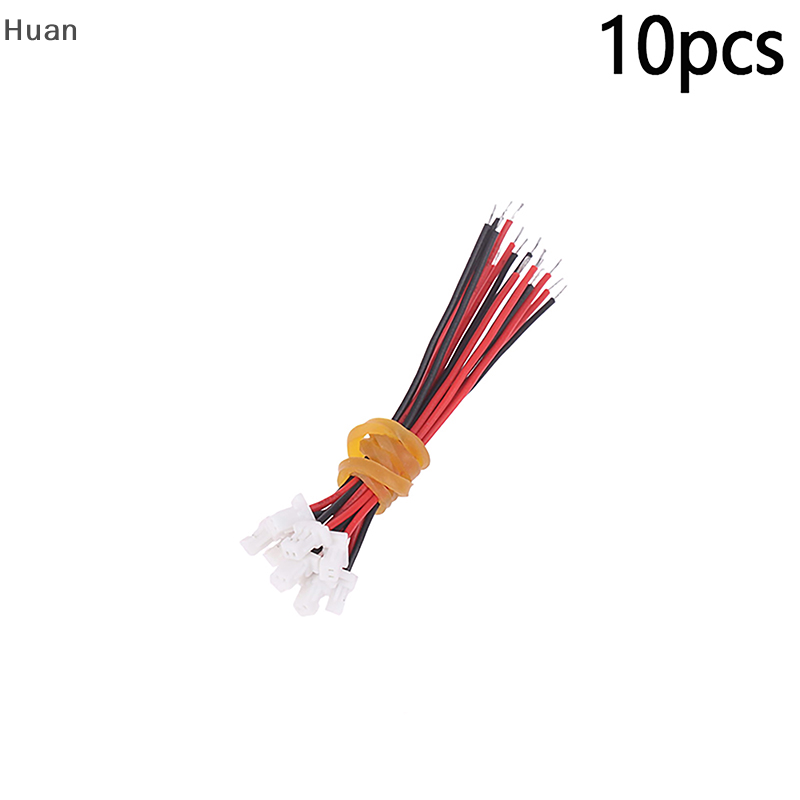 Huan 10 cái nhỏ nhỏ 1.0 jst 1.25 1.5 2.0 2.54 3.96mm ph 2.0mm xh 2.54mm 2 pin nam nữ cắm jack nối cáp dây