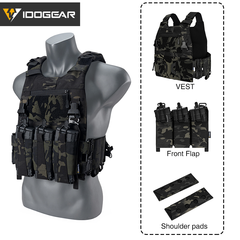 Parche Games Goma Velcro Tactical Vest S2