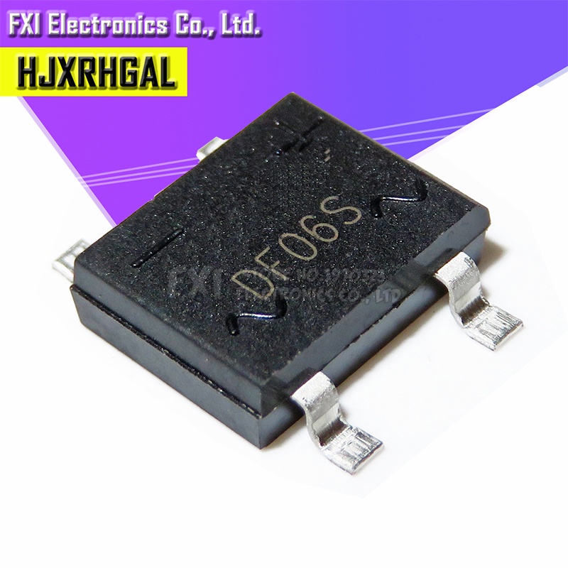 10pcs/lot DF06S SMD 4 feet DF06S rectifier bridge rectifier integrated circuit