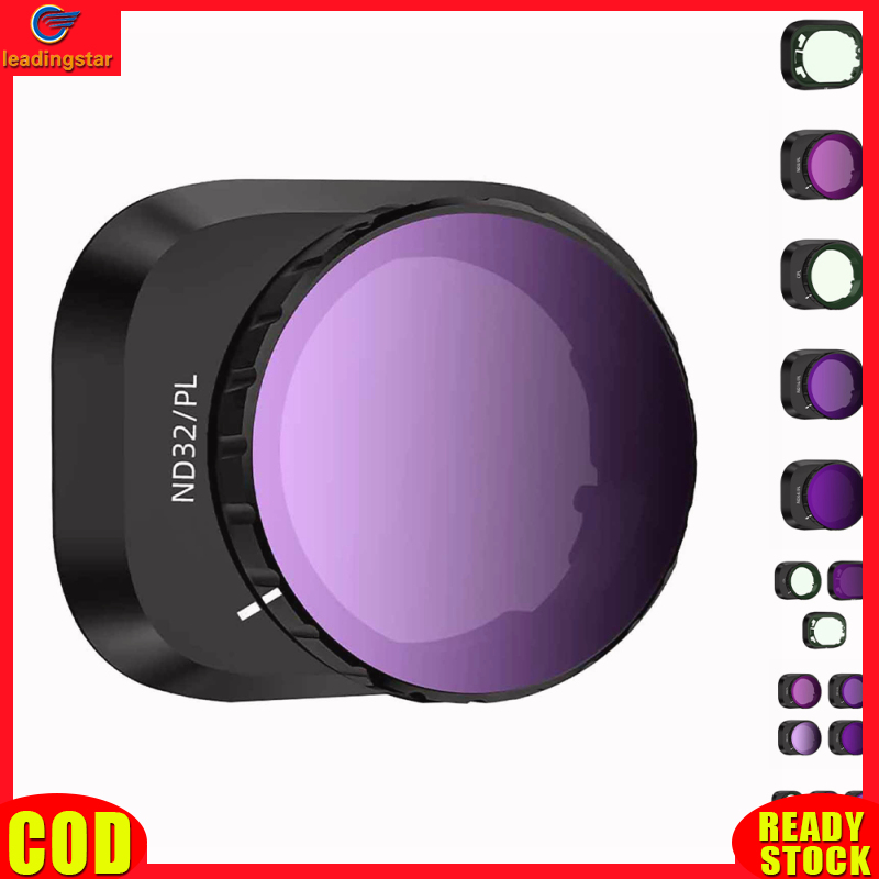 LeadingStar RC Authentic ND/CPL/UV Lens Filter Easy Installing Adjustable Lens Filter Drones Lens Accessory Compatible For DJI Mini 4 Pro Drones