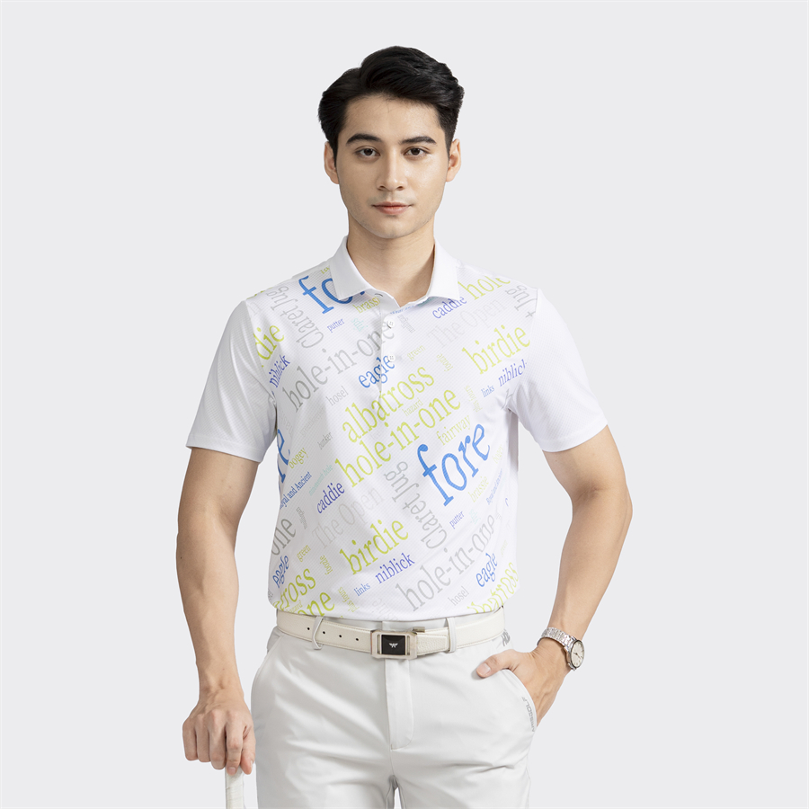 Áo polo golf Aristino APSG35S2 thun mát mát lạnh