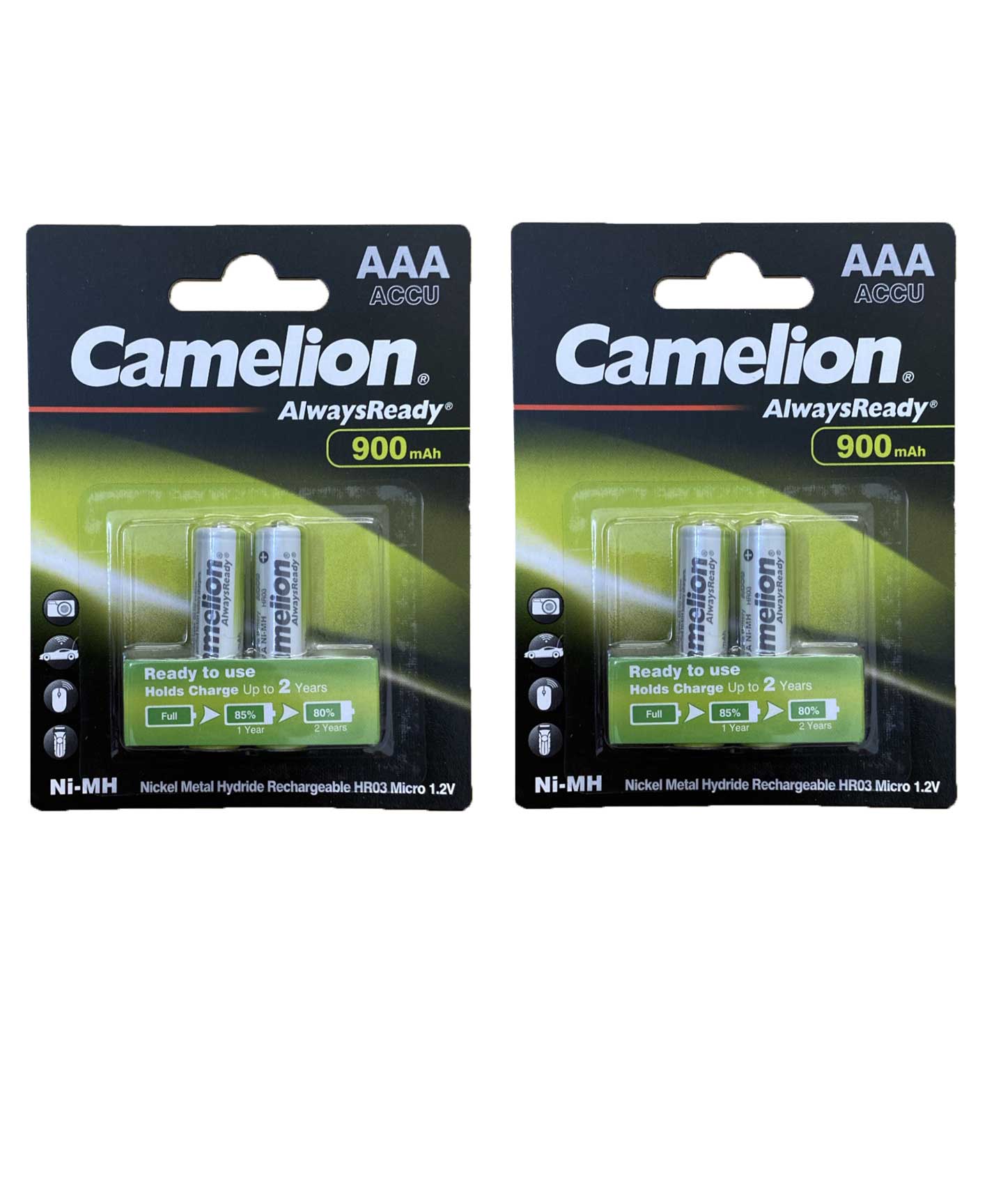 [HCM]Pin sạc AAA Camelion 900mah ( vỉ 2 viên )