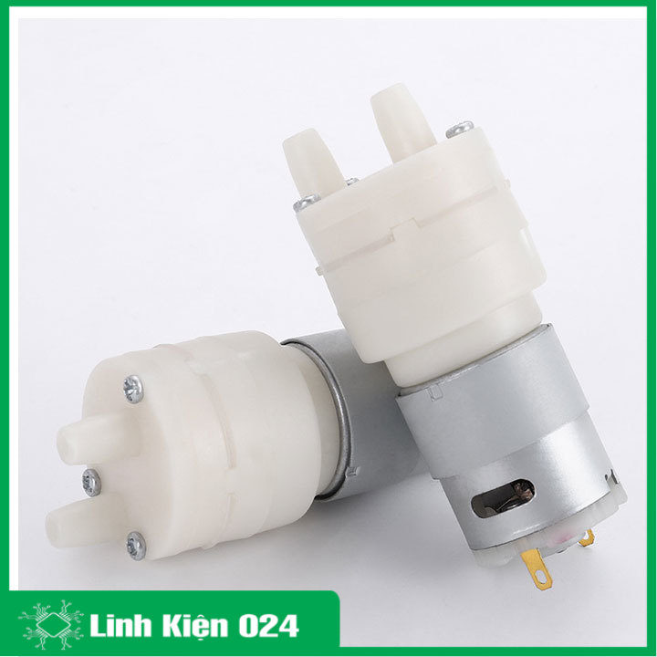Máy bơm RS385 6-12VDC lưu lượng 1.5-2L/min