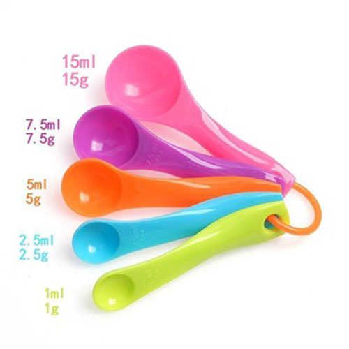 Bộ 5 thìa đo lường, định lượng