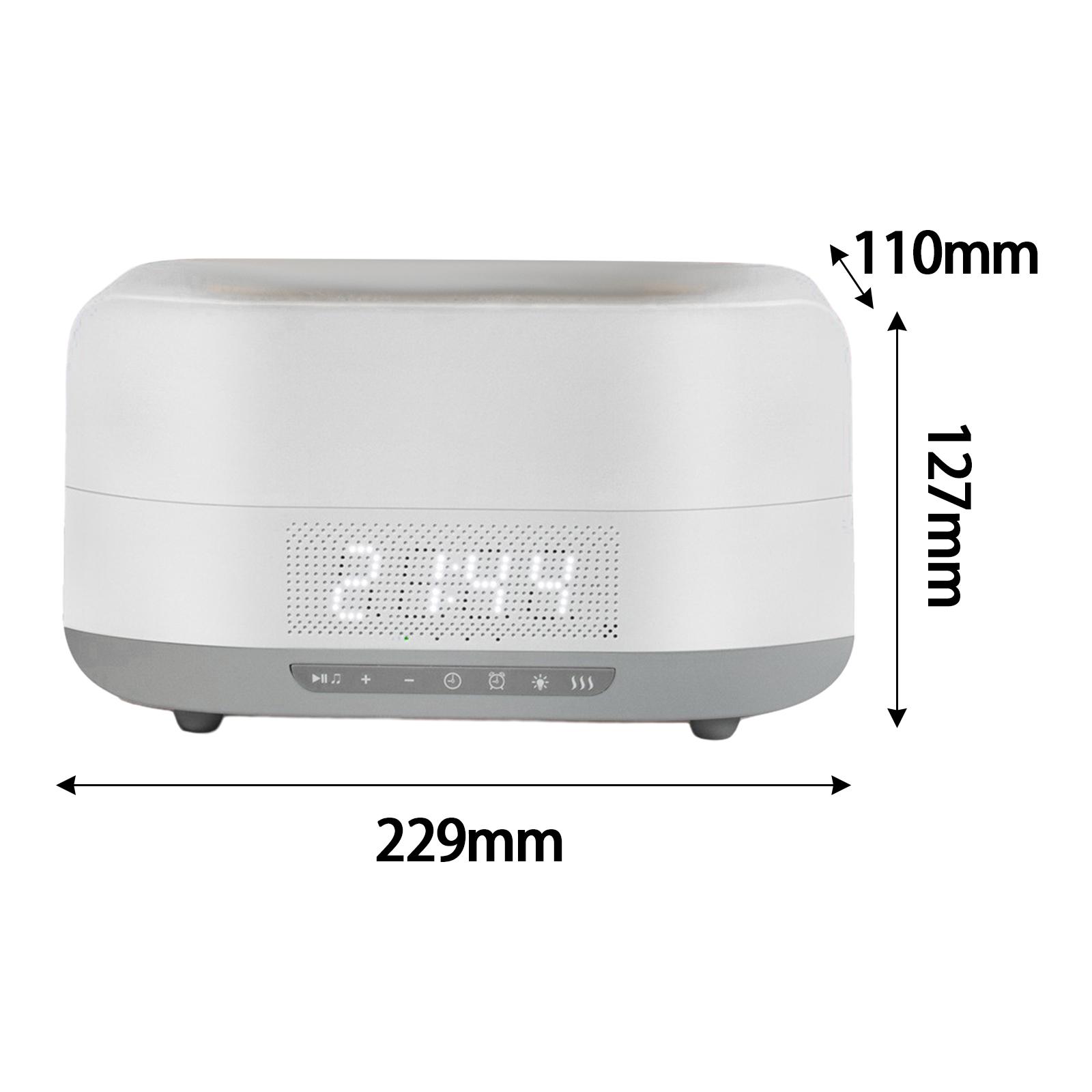 BNBAR Flame Air Diffuser Essential Oil Diffuser 110V Desktop Night Light Quiet Matte Auto Shut Off Air Humidifier Scent Diffuser