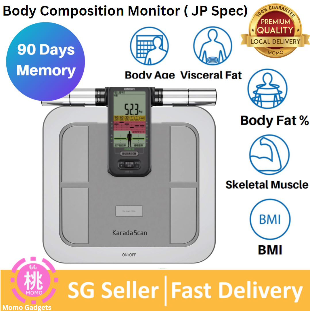 Omron Body Composition Monitor with Scale - 7 Fitness Indicators & 90-Day  Memory