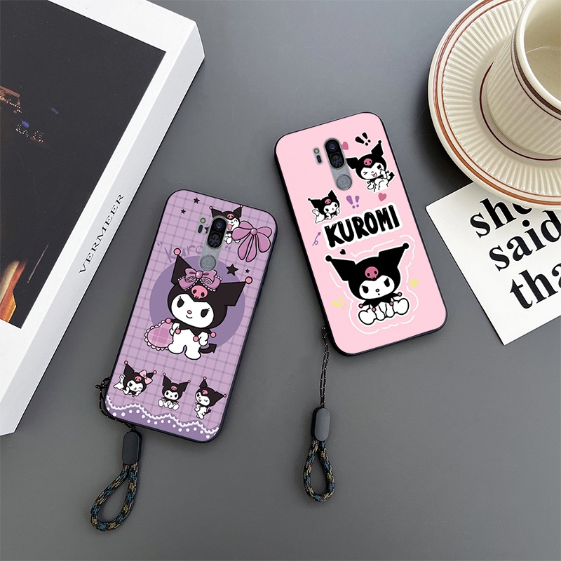 LG G7 ThinQ G7+ G7 Plus Casing Cute Kuromi Protective Phone Case