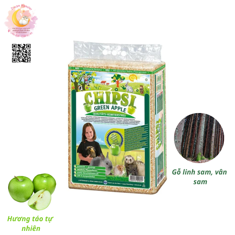 Mùn cưa lót chuồng Chipsi - 3.2kg