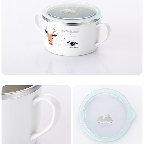 [K2V Shop] Tô Ăn Dặm Cao Cấp Cho Bé Stenlock 250ml/400ml/650ml