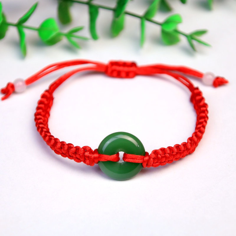 Vòng Tay Chỉ Đỏ Đồng Điếu May Mắn - 4 màu