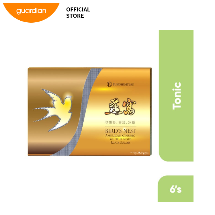 Kinohimitsu Bird's Nest American Ginseng 75ml x 6's (Assorted Packaging