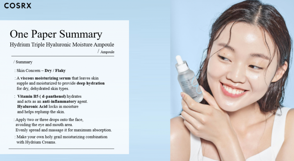 cosrx hyaluronic acid ampoule