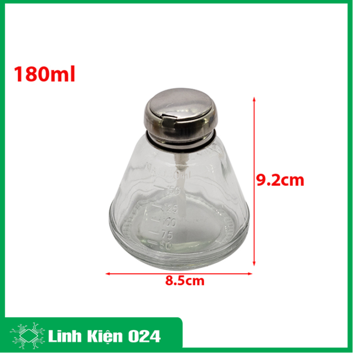 Lọ thủy tinh đựng dung dịch 150ml/180ml