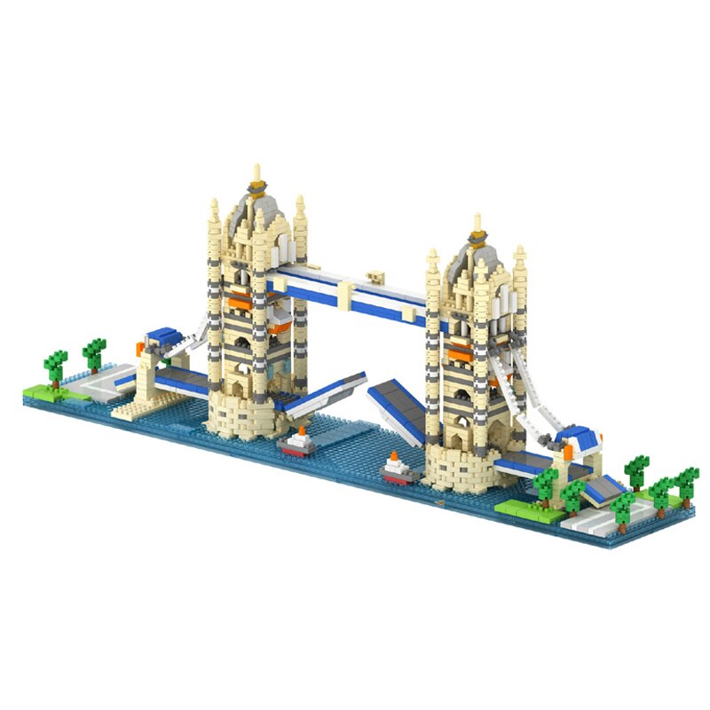 Cầu Tháp Luân Đôn - London Tower Bridge ( Lego Architecture )