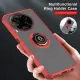New Phone case Tecno Camon 30 Back Cover Side Stripe Design Soft TPU Matte Texture Multifunctional Bracket All Inclusive Protection For Tecno Camon30 case. 