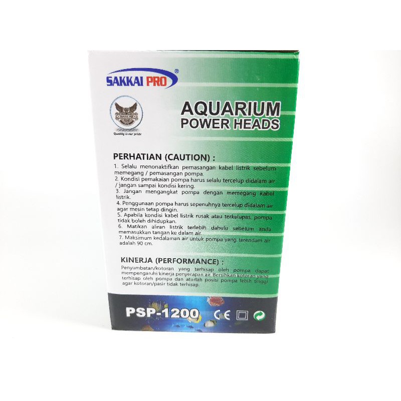 Pompa aquarium SAKKAI PRO PSP 1200