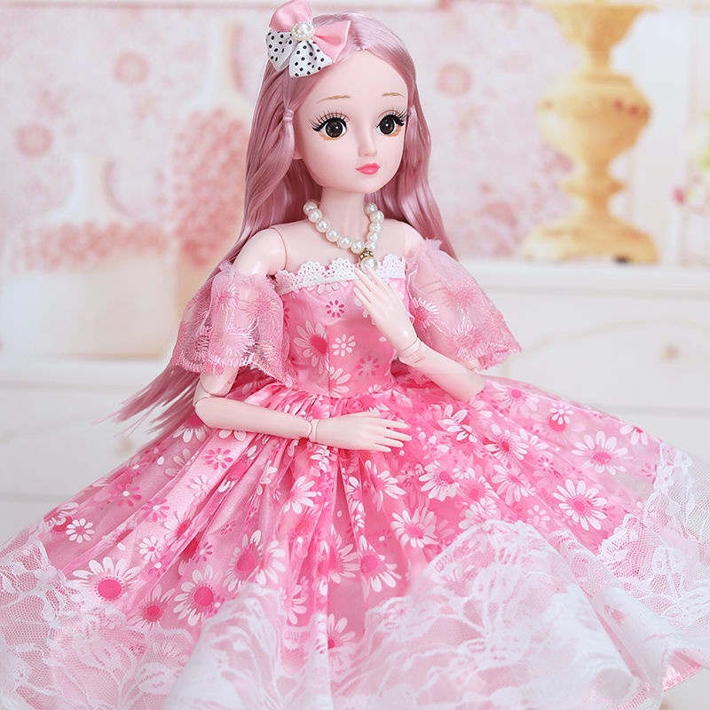 Búp Bê Barbie Mắt To Lấp Lánh Kích Thước 60cm