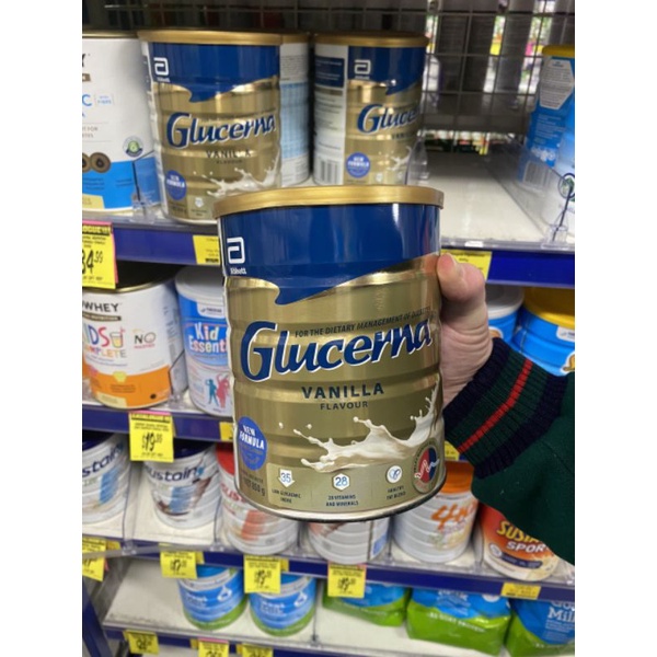 Sữa tiểu đường Glucerna Úc 850gr mẫu mới NTDT