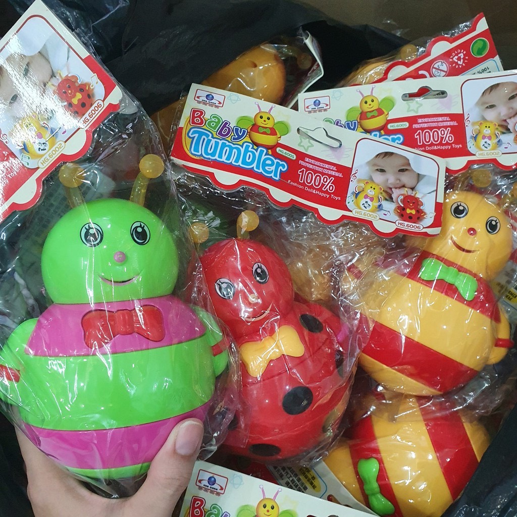 Đồ chơi con lật đật có đèn có nhạc , phát triển kỉ năng cho bé Toy