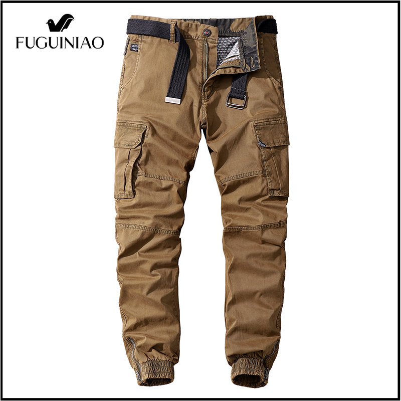 FUGUINIAO 2022 Man Cargo Pants Men Streetwear Joggers Fashion Multi ...