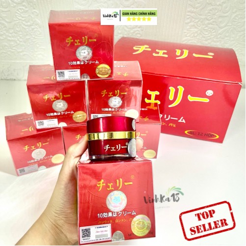 [ĐẠI LÝ] チェリー KEM FACE HOA ANH ĐÀO NHẬT BẢN [CHÍNH HÃNG] 15g