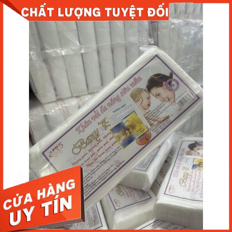 ♥️SỶ 5 GÓI♥️ Khăn Vải Khô Đa Năng PHÚ ĐẠT tinh khiết 99%