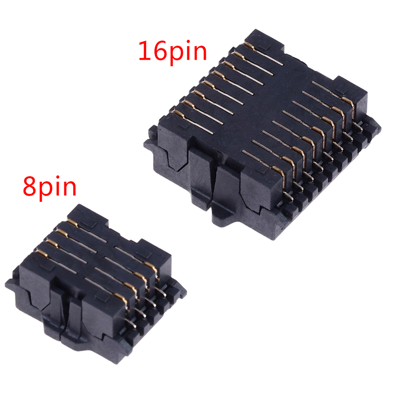 8PIN/16PIN BIOS socket IC socket SPI FLASH 8P/16P test socket SOP 8P 16P patch for flash socket DIP connector BIOS conversion socket test SOP burning Gonghpng