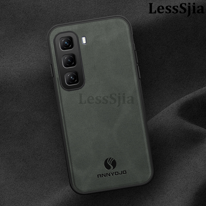 New Phone case infinix Hot60 Pro Back cover Fashionable Magnetic Sheepskin Camera Protection Shock Absorption For infinix Hot 60 Pro + case.
